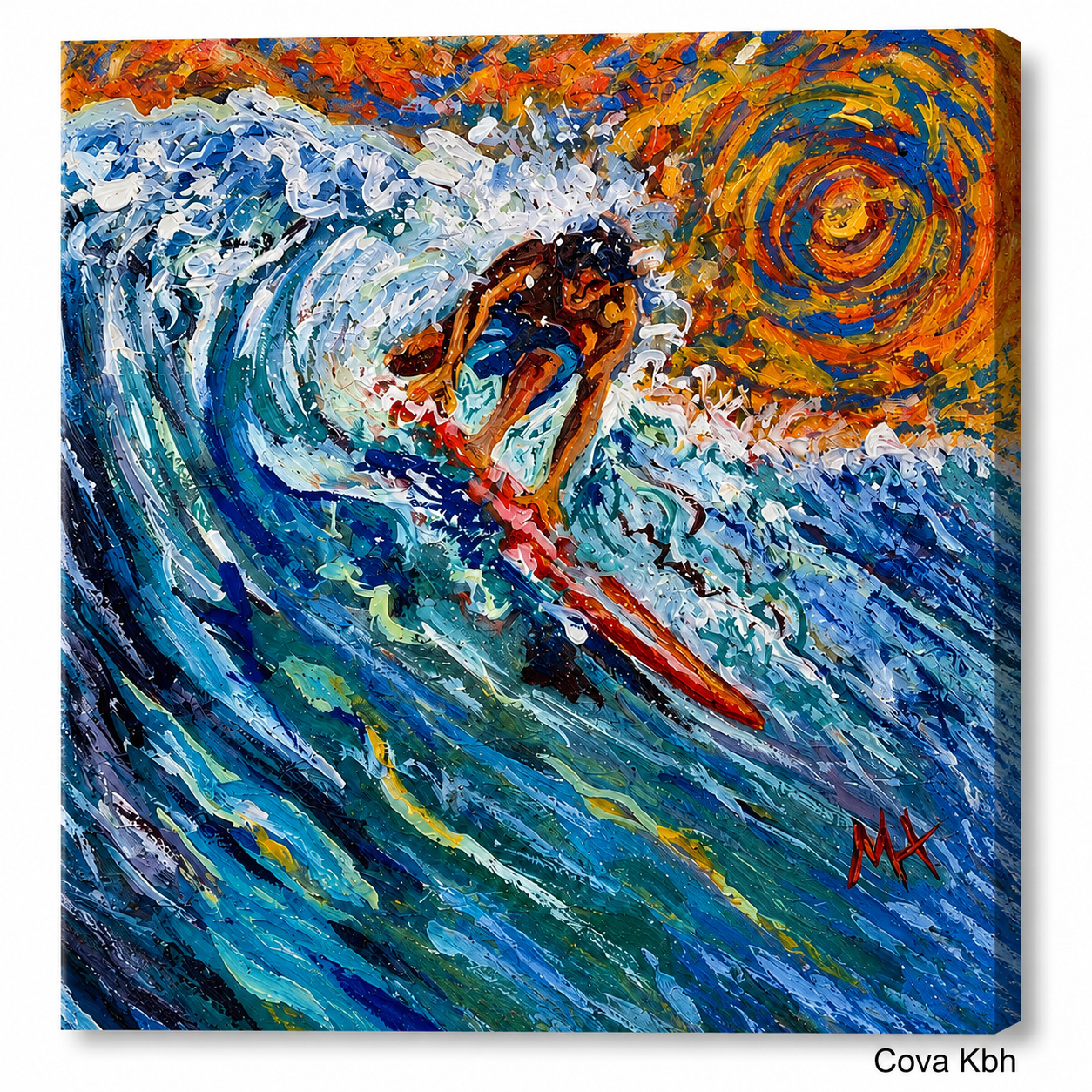 Blaze & Tide — Canvas Print